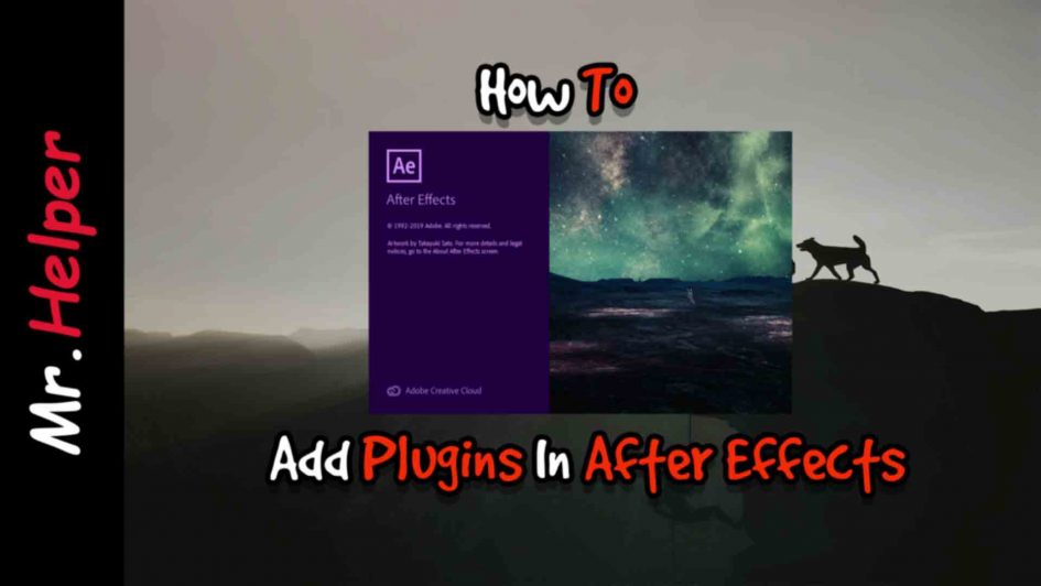 How To Add Plugins To After Effects Featured Image