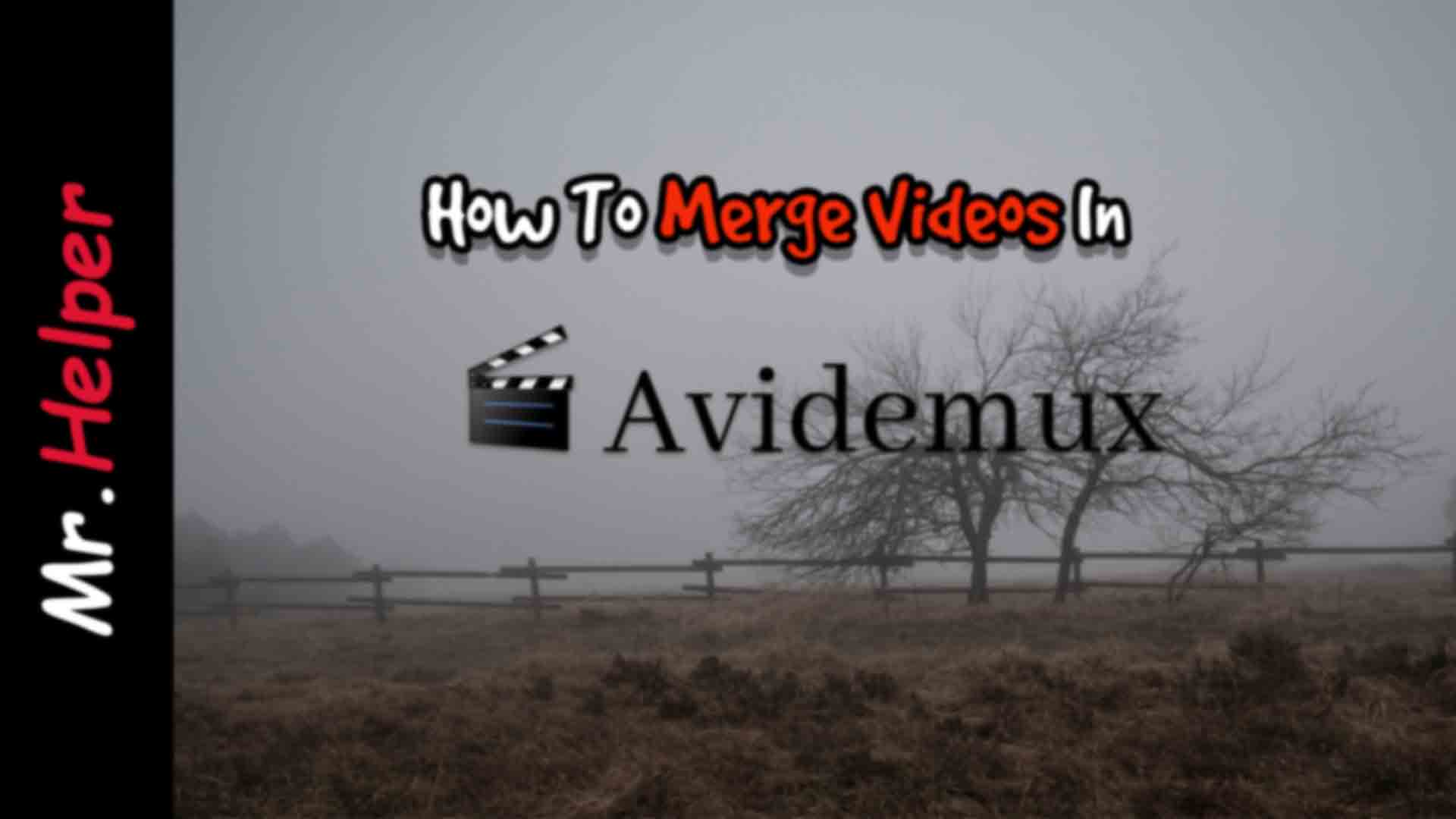 use avidemux use avidemux
